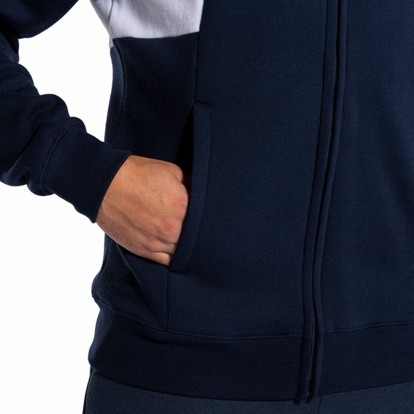 Bluza męska Confort III Zip-Up Hoodie Joma - royal