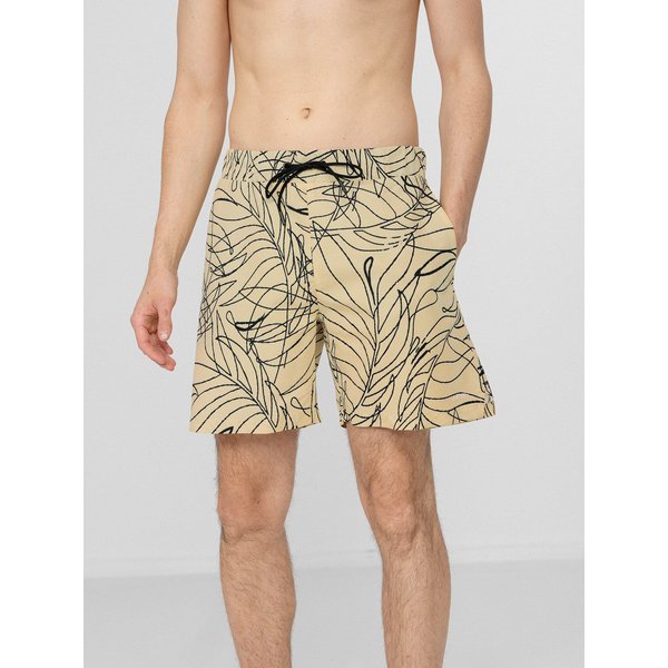 Spodenki plażowe męskie HOL22 SKMT601 Outhorn - żółte