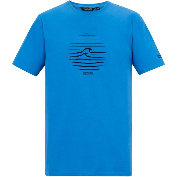 Koszulka męska Cline IX Regatta - sonic blue
