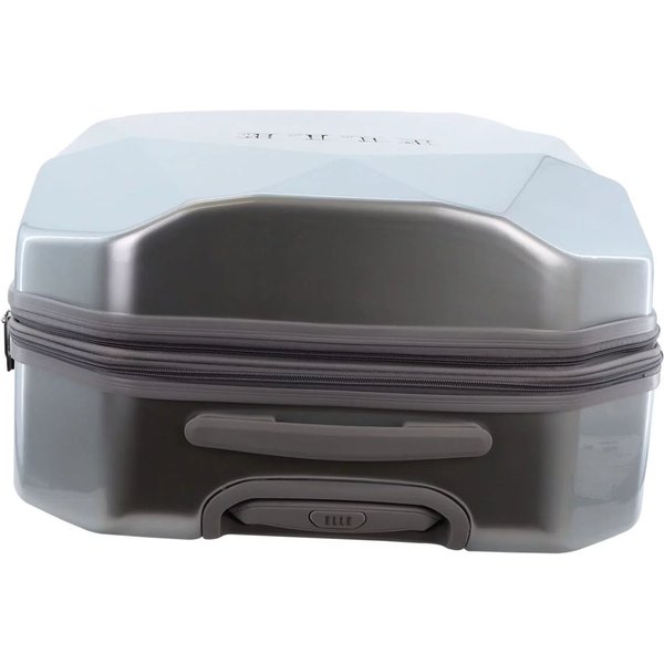 Walizka na kółkach Diamond 93L Elle - srebrna