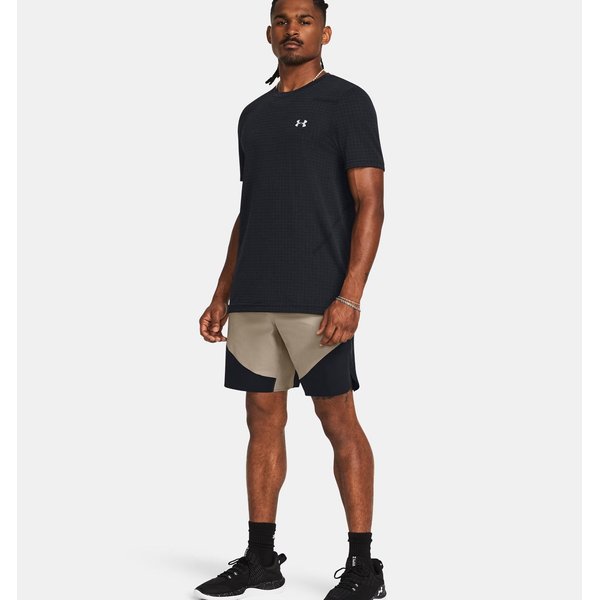 Spodenki męskie Vanish Elite Hybrid Under Armour - Timberwolf Taupe/Black