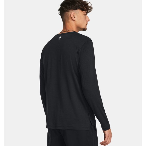Longsleeve męski Launch Under Armour - Black / Reflective