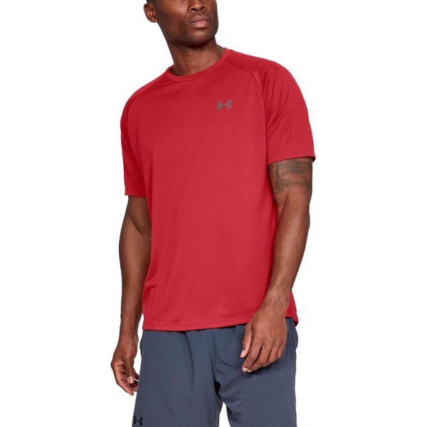Koszulka męska Tech SS Tee 2.0 Under Armour - red