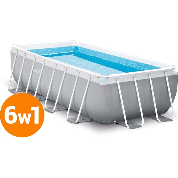 Basen stelażowy Prism Rectangular Frame 488x244x107cm Intex