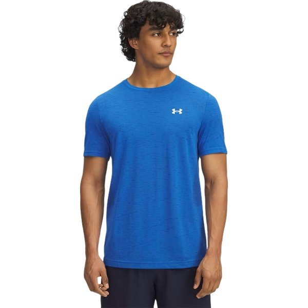 Koszulka męska Vanish Seamless Under Armour - Blue Atlantis / White