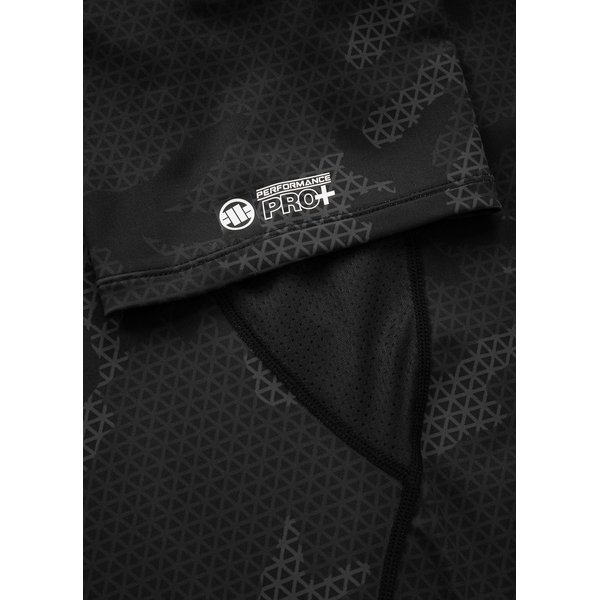 Koszulka męska Mens Rash T-S Net Camo 2 Pitbull West Coast