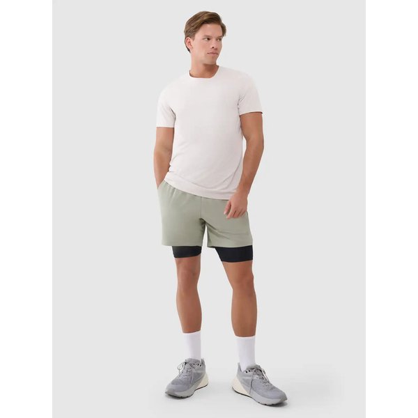 Koszulka męska TFTSM1215 4F - kremowy