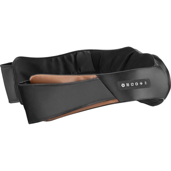 Masażer karku przeciwbólowy Shiatsu Gymtek - brązowo-czarny