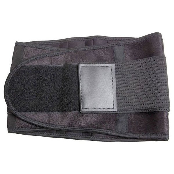 Pas neopranowy wyszczuplający fitness - czarny