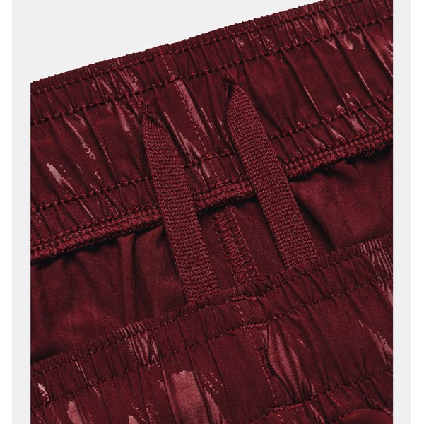 Spodenki męskie Woven Emboss Under Armour - bordo