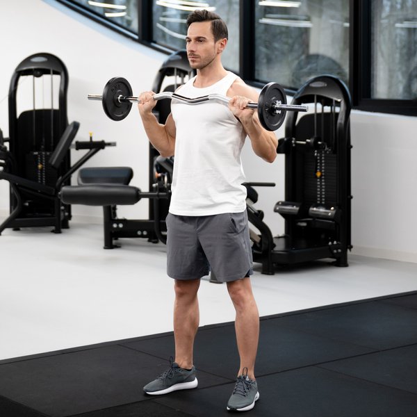 Gryf łamany 120cm 28mm Gymtek