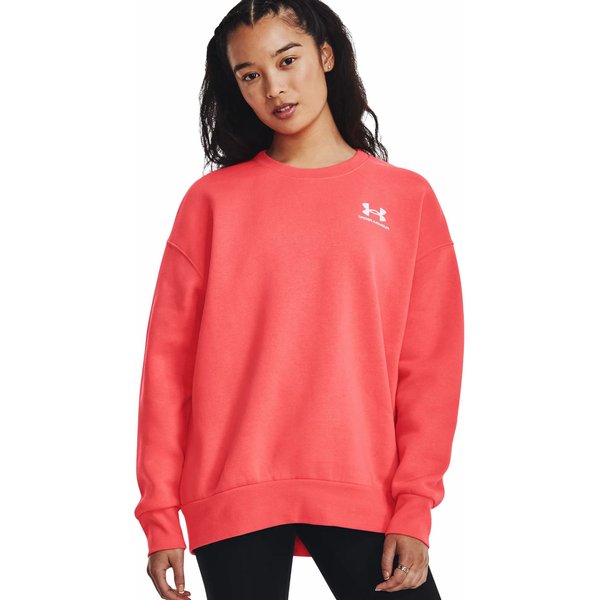 Bluza damska Essential Under Armour - venom red/white