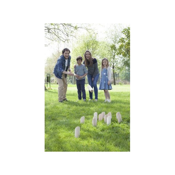 Gra plenerowa w drewnianej skrzynce Molkky Tactic