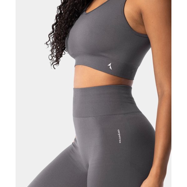 Biustonosz sportowy damski Simply Seamless Bra Carpatree - Urban Grey