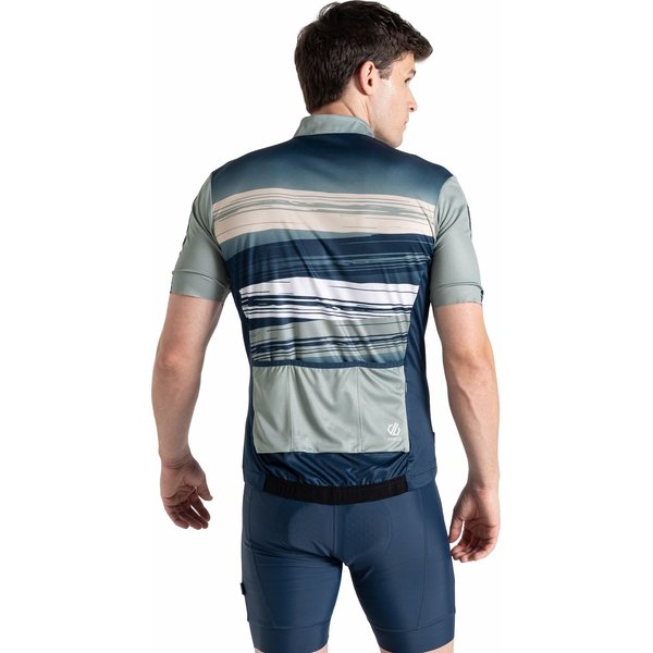 Koszulka rowerowa męska AEP Pedal S/S Dare2B - Lily Pad Tread Print