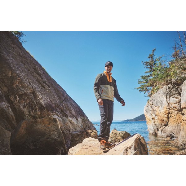 Bluza polarowa męska Sequoia Grove Half Zip Fleece Columbia - Light Camel, Dark Mtn, Coll Navy, Spicy Greenscape