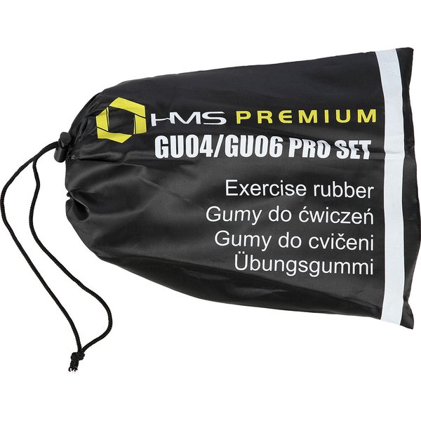 Zestaw gum do ćwiczeń GU04 GU06 Pro Set HMS