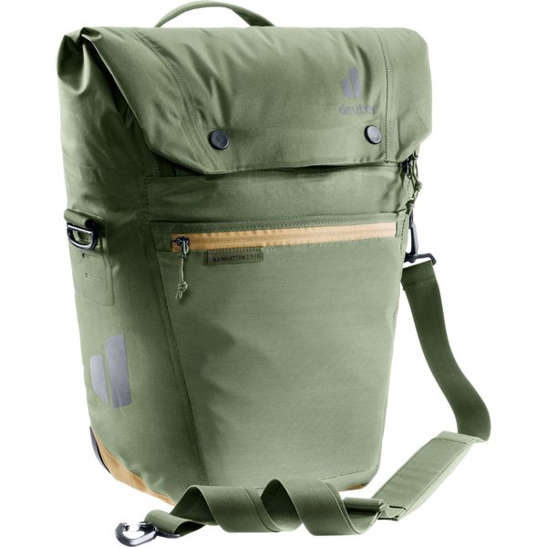 Torba rowerowa Mainhattan 17+10L Deuter - khaki-clay