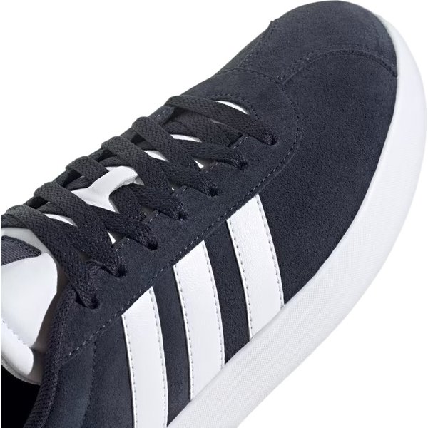 Buty VL Court 3.0 Leather Adidas - granatowe