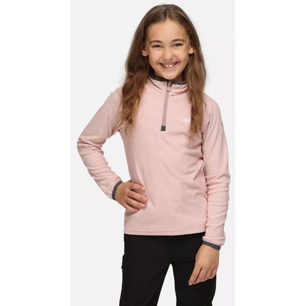Bluza polarowa juniorska Loco Regatta - dusky rose/white