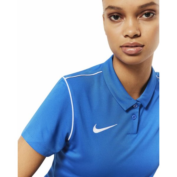 Koszulka damska polo Dry-Fit Park 20 Nike - obsydian