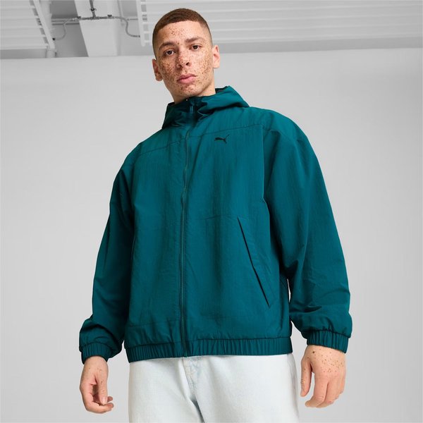 Kurtka męska Reversible Windbreaker Puma - Cold Green