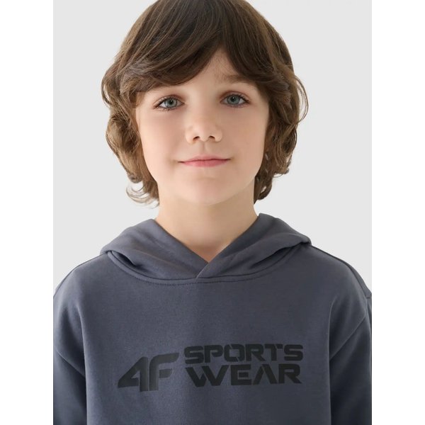 Bluza chłopięca TSWSM1223 4F - antracyt