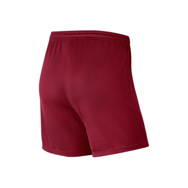 Spodenki damskie Dry Park III Nike - bordowy