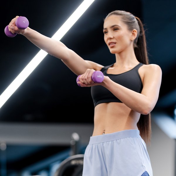 Hantle neoprenowe 2x1kg Gymtek