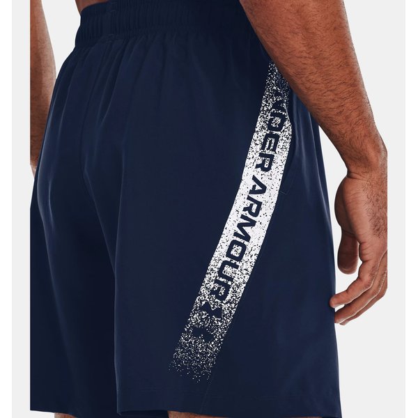 Spodenki męskie Woven Graphic Design Under Armour - granatowy