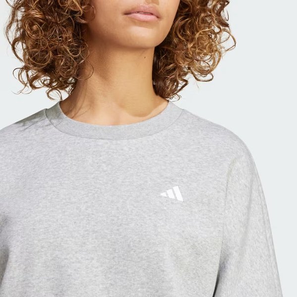 Bluza damska Essentials Small Logo Adidas - szara