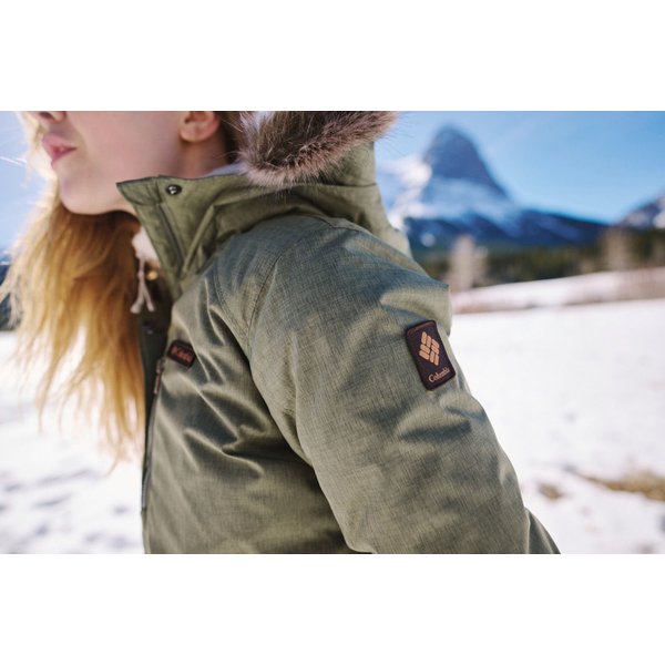 Płaszcz damski Suttle Mountain Long Insulated Columbia - Collegiate Navy