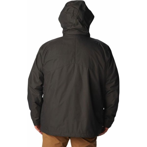 Kurtka męska Bugaboo II Fleece Interchange Columbia - grafitowa/moro