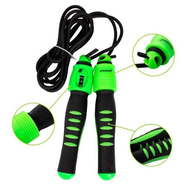 Skakanka crossfit z licznikiem Springos