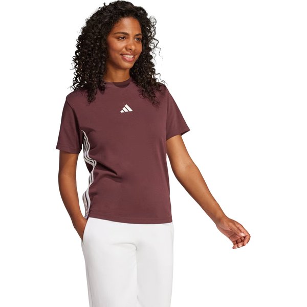 Koszulka damska Essentials 3 Stripes Logo Adidas