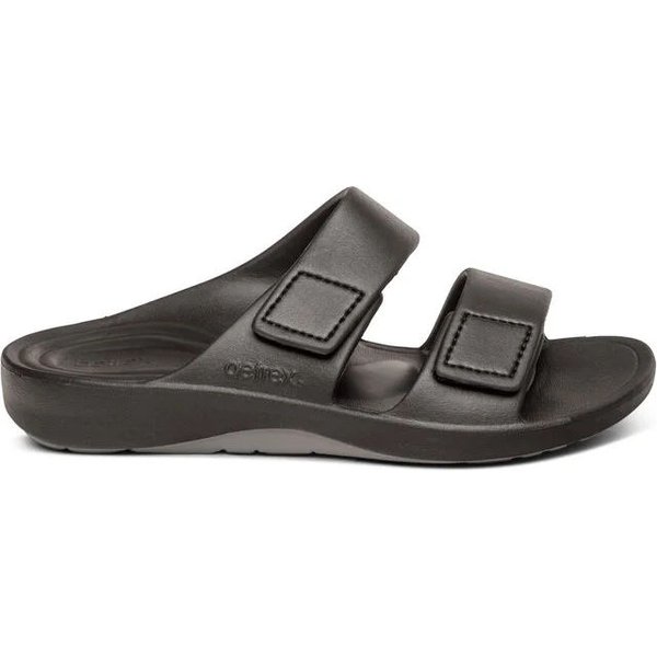 Klapki Milos Aetrex - Black