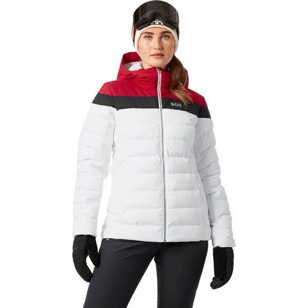 Kurtka narciarska damska Imperial Puffy Helly Hansen - white