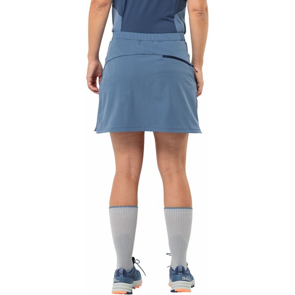 Spódnica trekkingowa ze spodenkami Hiking Alpine Jack Wolfskin - niebieska