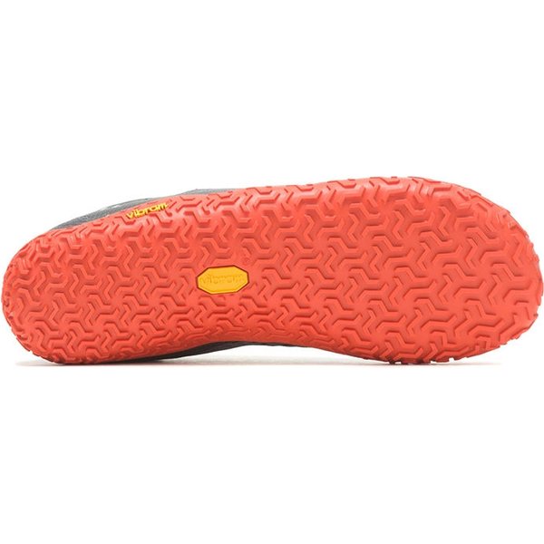 Buty do biegania barefoot Vapor Glove 6 Merrell - szare/pomarańczowe