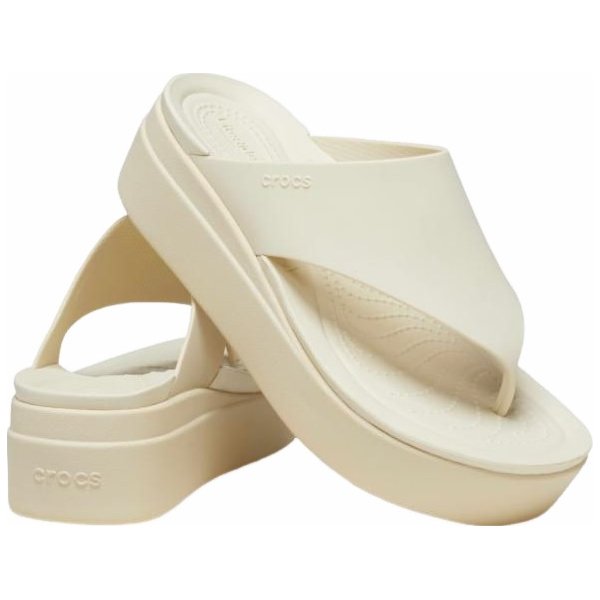 Klapki, japonki Brooklyn Flip Crocs - Bone
