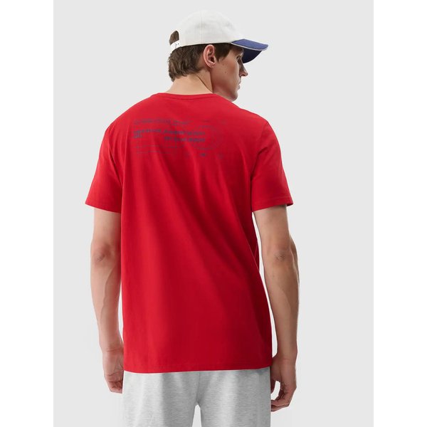 Koszulka męska TTSHM2061 4F - czerwony