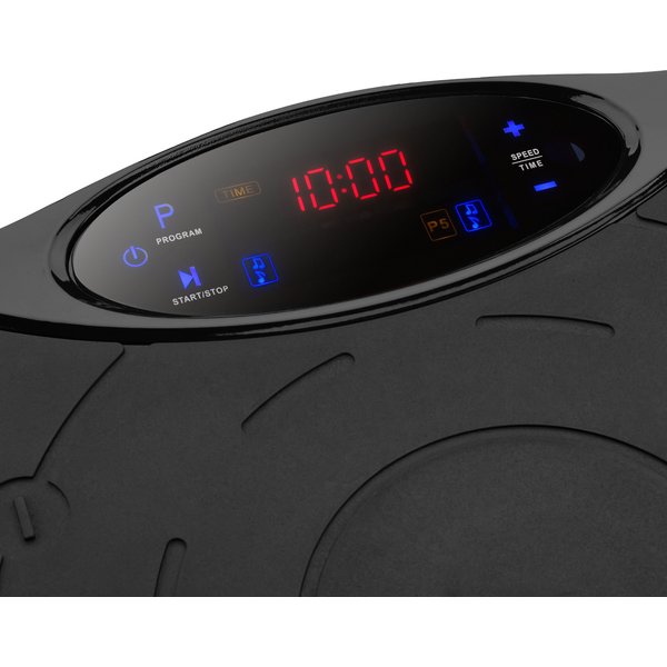 Platforma wibracyjna z pilotem Gymtek - czarna