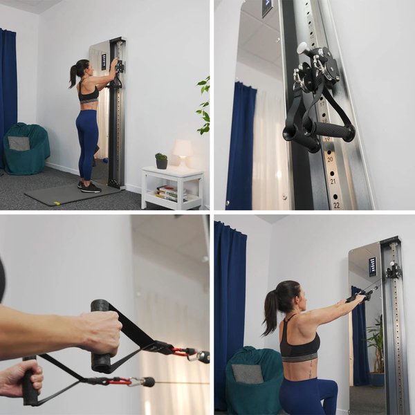 Brama treningowa pneumatyczna przyścienna Commercial BSP301 HMS