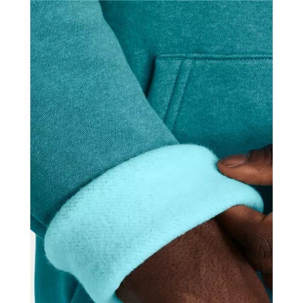 Bluza męska Essential Fleece Hoodie Under Armour - turkusowa