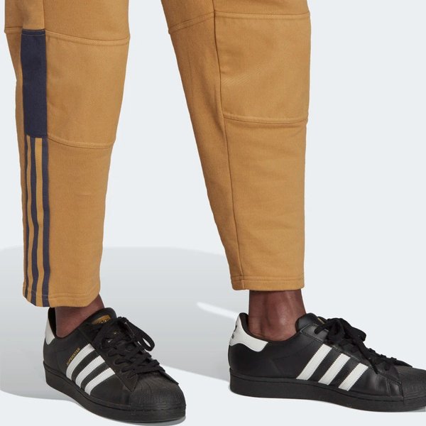 Spodnie dresowe męskie Tiro 7/8 Adidas - beżowe
