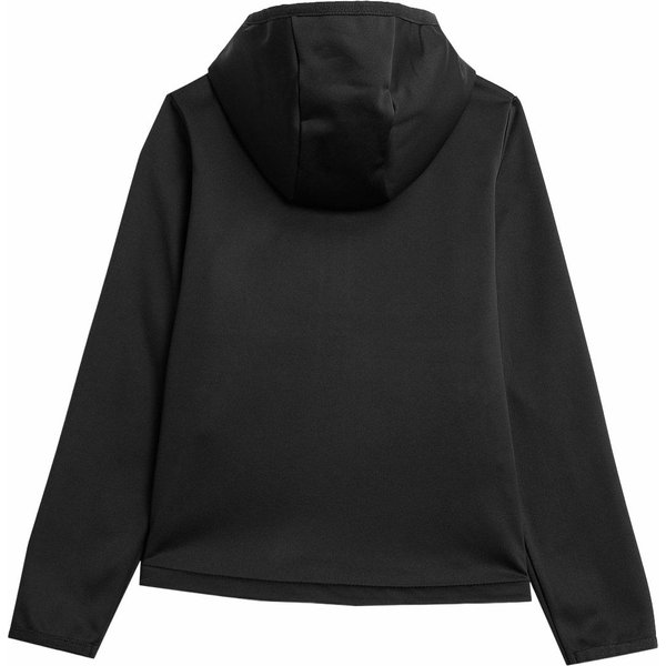 Softshell dziewczęcy 4FJAW23TSOFF163 4F - czarny