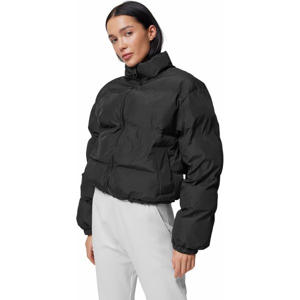 Kurtka puchowa damska OTHAW23TDJAF254 Outhorn - głęboka czerń