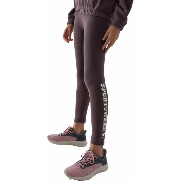 Legginsy dziewczęce 4FJAW23TTIGF095 4F