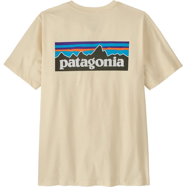 Koszulka męska P-6 Logo Patagonia - Undyed Natural
