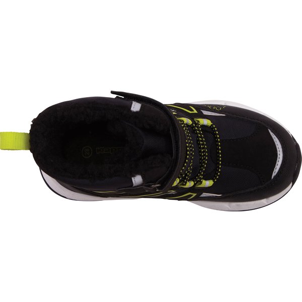 Buty, śniegowce Floki Tex K Jr Kappa - czarne